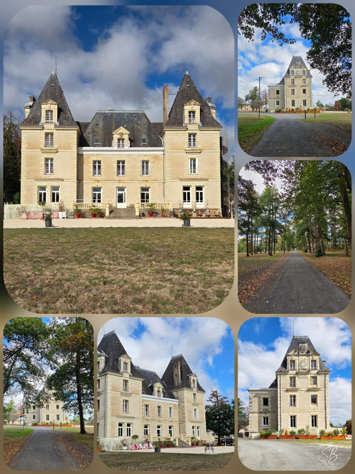Le château de Noirbreuil à Chéméré, sur la commune de Chaumes-en-Retz, où Séverine et Fabien ont fêté leurs 20 ans de mariage — photos Sophie Bodet