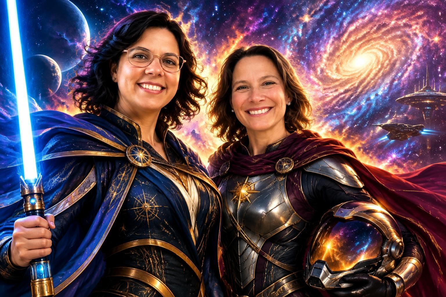 Option IA photobooth — Thème science-fiction